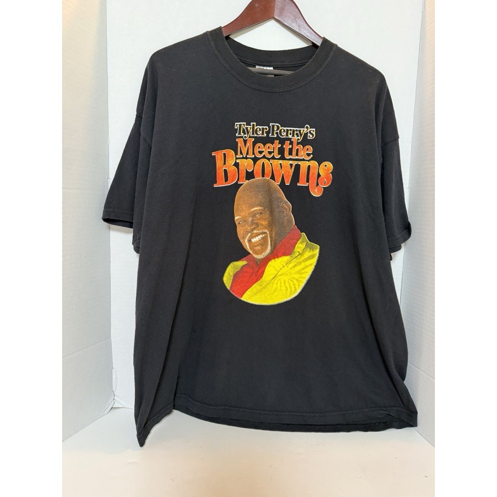 Tyler Perry's Meet The Browns Promo T-Shirt Ain't Nothing Like Family 2xl 217